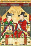 Park Yeon (박연, 朴堧) was born in 1378 into a family of Yeongdong officials. As a talented classical musician, he was responsible for the education of the crown prince Sejong the Great, subsequently reviving and renewing Joseon court music between 1424-1433.