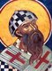 Cyril of Alexandria (Greek: Κύριλλος Ἀλεξανδρείας; c. 376 – 444) was the Patriarch of Alexandria from 412 to 444. He was enthroned when the city was at the height of its influence and power within the Roman Empire. Cyril wrote extensively and was a leading protagonist in the Christological controversies of the later 4th and 5th centuries. He was a central figure in the First Council of Ephesus in 431, which led to the deposition of Nestorius as Patriarch of Constantinople.<br/><br/>

Cyril is counted among the Church Fathers and the Doctors of the Church, and his reputation within the Christian world has resulted in his titles Pillar of Faith and Seal of all the Fathers, but Theodosius II, the Roman Emperor, condemned him for behaving like a 'proud pharaoh', and the Nestorian bishops at the Council of Ephesus declared him a heretic, labelling him as a 'monster, born and educated for the destruction of the church'.<br/><br/>

Cyril is well-known due to his dispute with Nestorius and his supporter Patriarch John of Antioch, whom Cyril excluded from the Council of Ephesus for arriving late. He is also known for his involvement in the expulsion of Novatians and Jews from Alexandria and the murder of the Hellenistic philosopher Hypatia by Coptic monks. Historians disagree over the extent of his responsibility for these events.